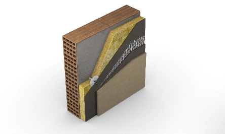 Dämmplatte aus Mineralwolle (MW)